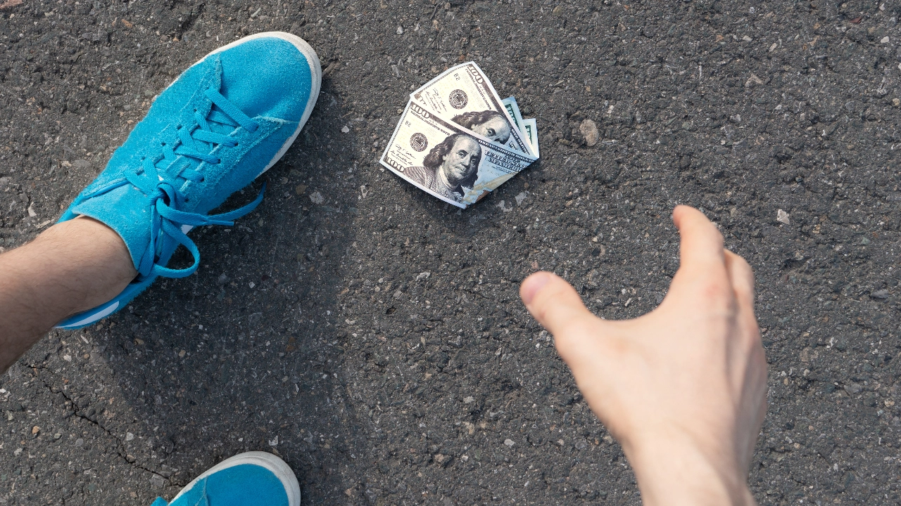 ฝันว่าเก็บเงินได้