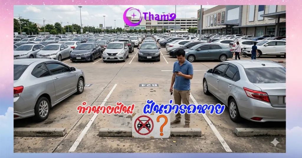 ฝันว่ารถหาย  เปิดคำทำนาย พร้อมเลขเด็ดจากความฝัน ที่หลายคนตามหา
